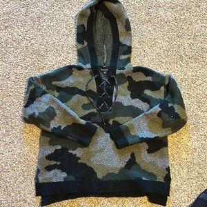 Rock & Republic camo sweater